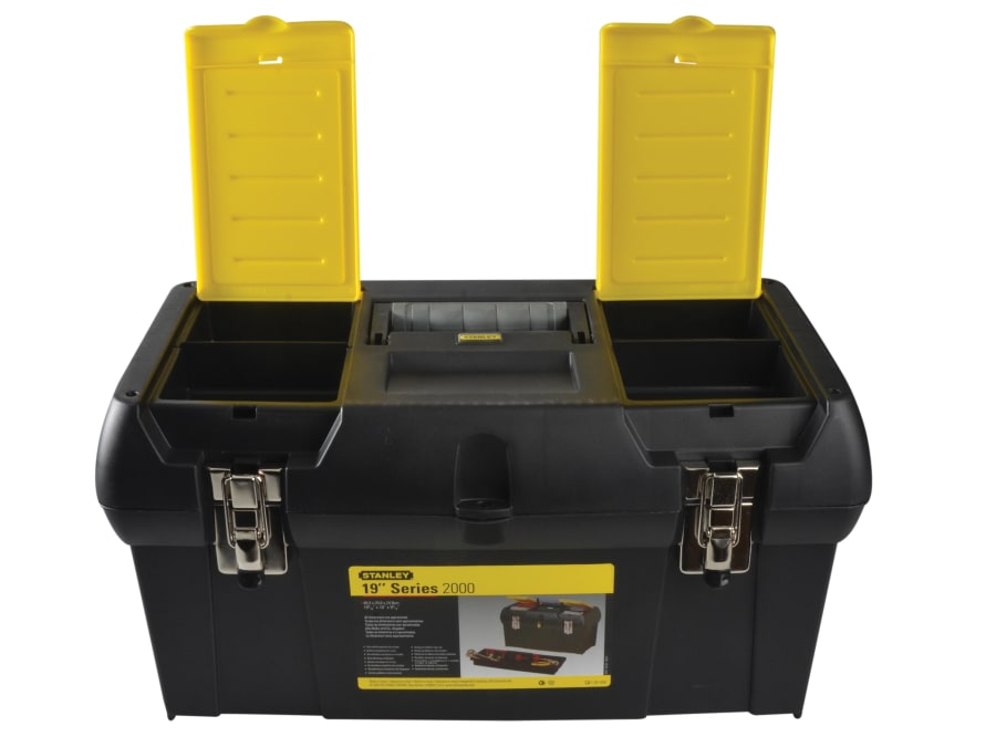 Stanley Hand Tools Stanley 192066 50cm Tool Box with Metal Latches