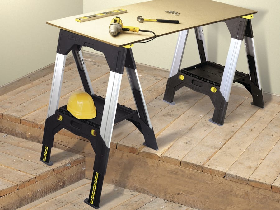 Stanley 1-92-980 FatMax Aluminium Telescopic Sawhorse Twin Pack