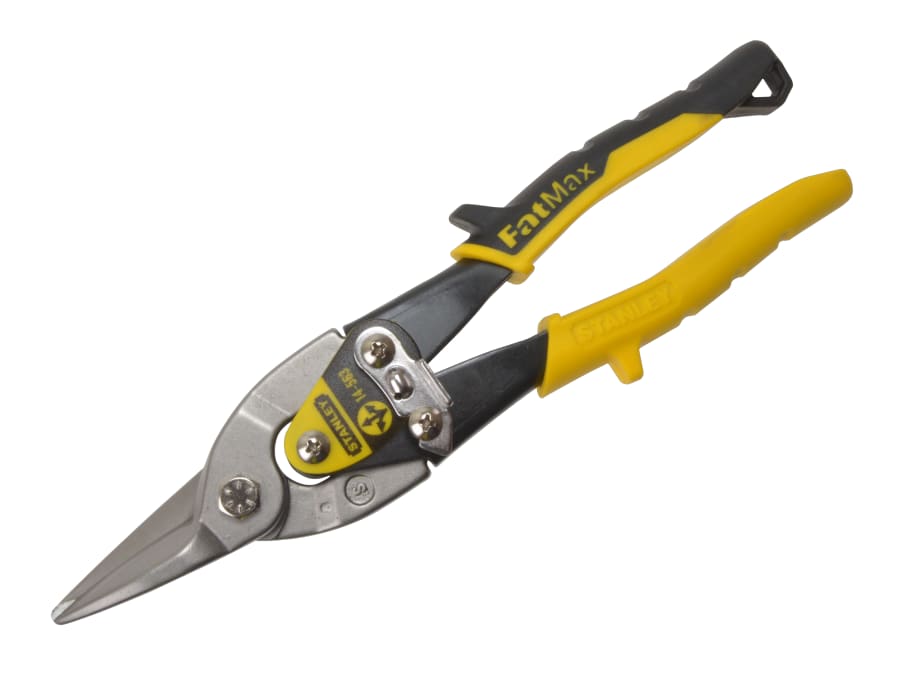 Stanley Hand Tools 214563 Aviation Snips Straight Cut 250mm