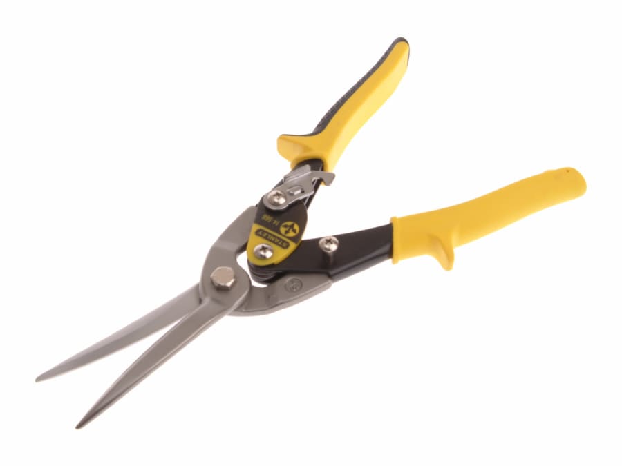Stanley Hand Tools Stanley 214566 Long Aviation Snips Straight Cut 300mm