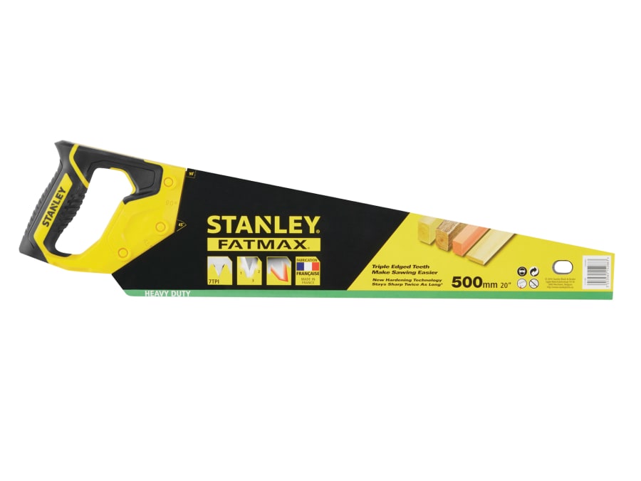 Stanley Hand Tools 215288 Jet Cut Rough Handsaw 500mm