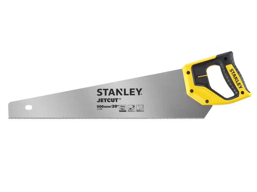 Stanley Hand Tools 215599 Jet Cut Fine Handsaw 500mm 11 TPI