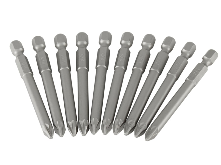 Stanley Hand Tools 368804 Pozidriv Power Bits PZ2 x 70mm