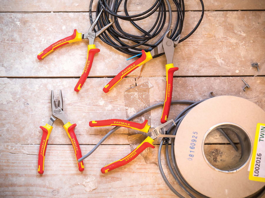 Stanley Hand Tools 484489 FatMax VDE Pliers Set 4 Piece