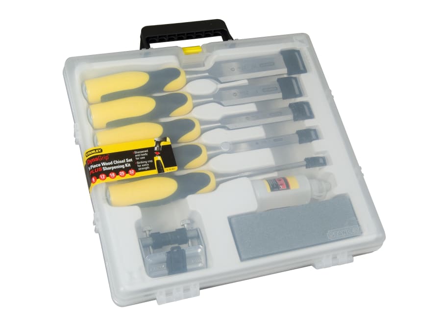 Stanley 516421 Dynagrip 5 Piece Wood Chisel Set