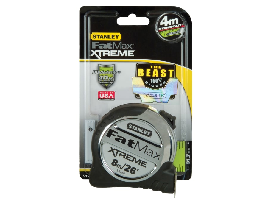Stanley Hand Tools Stanley FatMax 533891 8m/26ft Pocket Tape 32mm