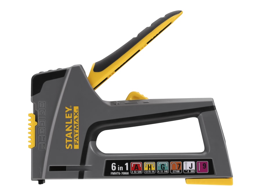 Stanley Hand Tools FMHT670868 6-in-1 Multi-Purpose Staple and Brad Nail Gun