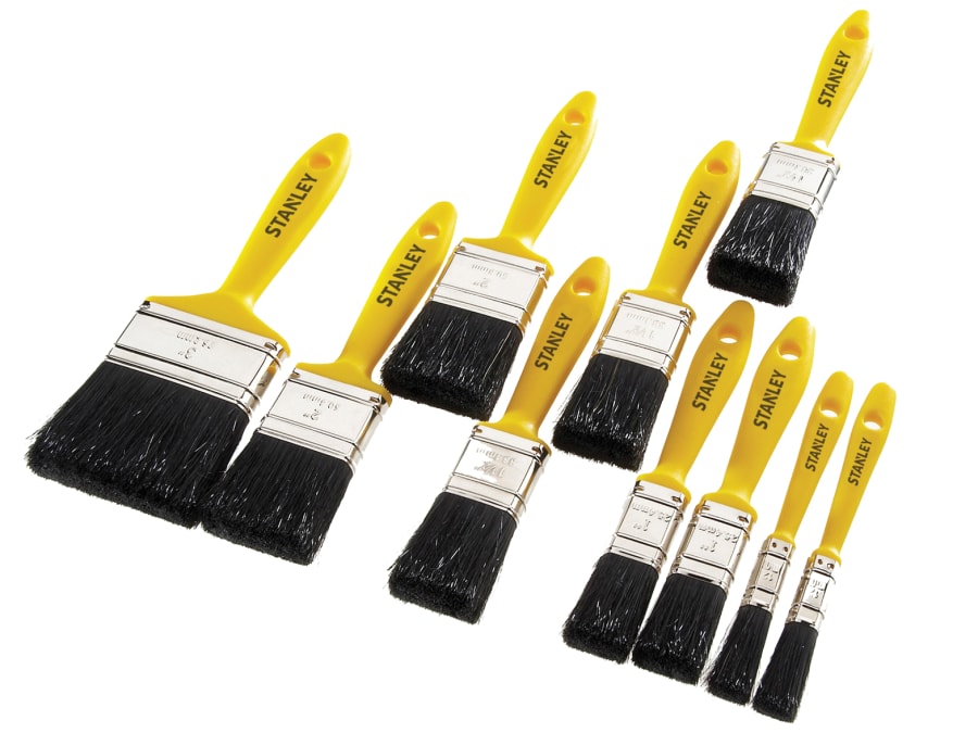 Stanley Hand Tools Stanley STPPYS00 Hobby Paint Brush Set 10 Piece