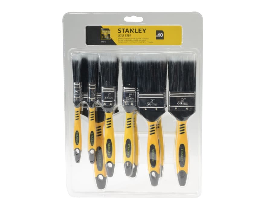 Stanley Hand Tools STPPLF10 10 Piece Brush Set
