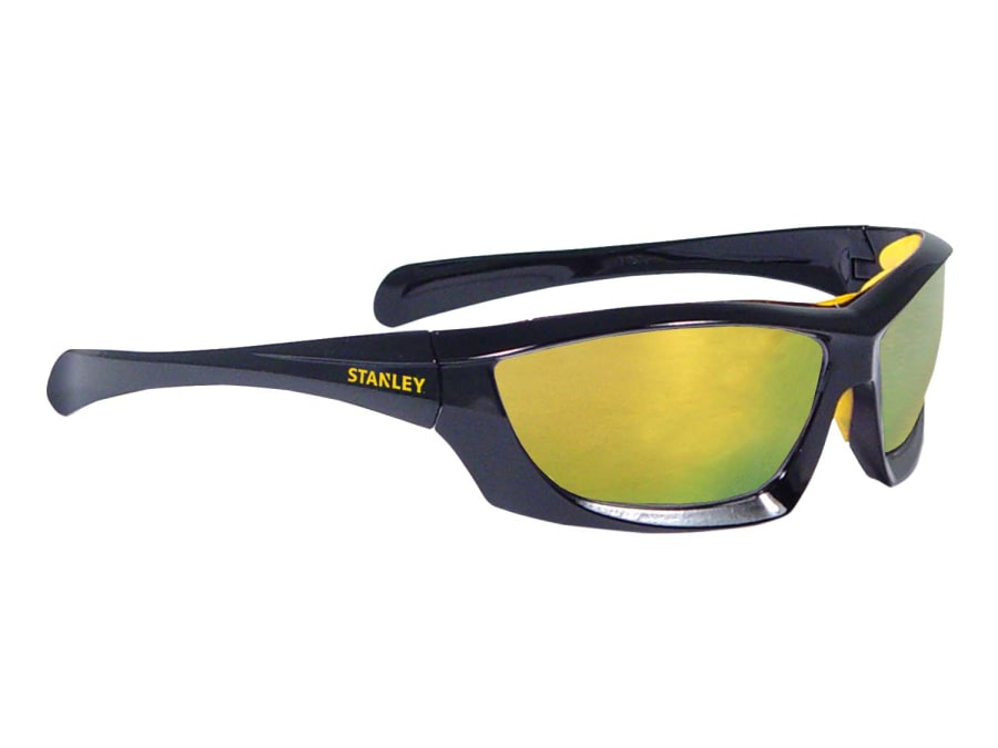 Stanley Hand Tools Stanley SY180YDEU Full Frame Protective Eyewear Yellow Mirror