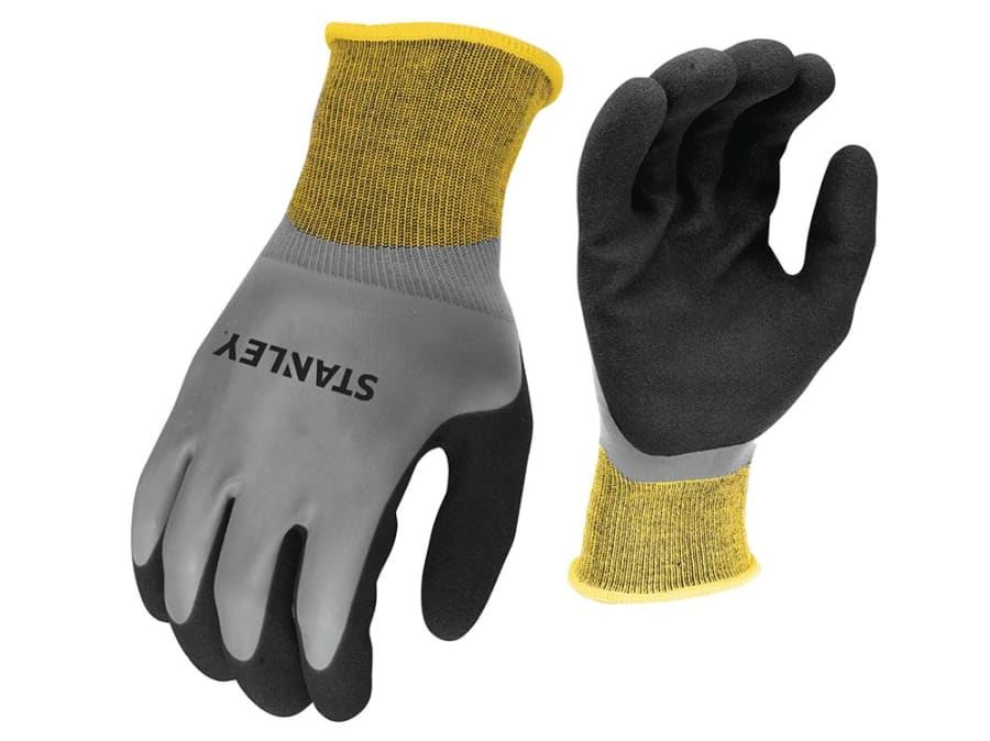 Stanley SY18LEU Waterproof Gripper Gloves Large