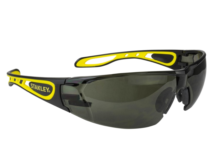 Stanley SYE1720DEU Wrap-Around Safety Glasses Smoke
