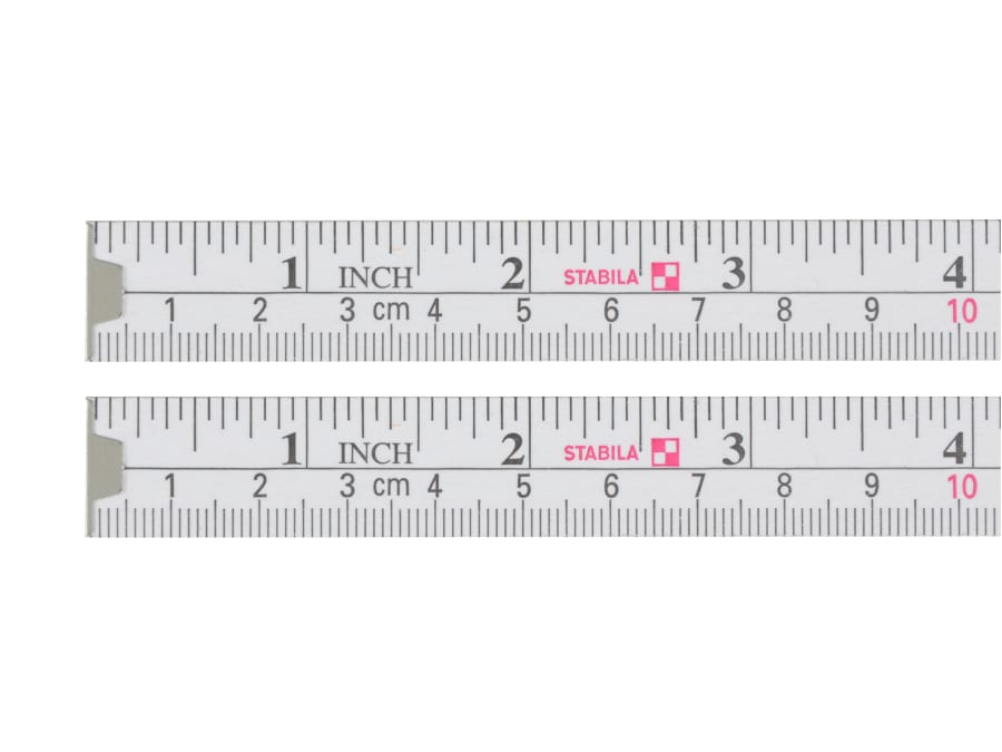Stabila 01133 2m Wooden Folding Rule