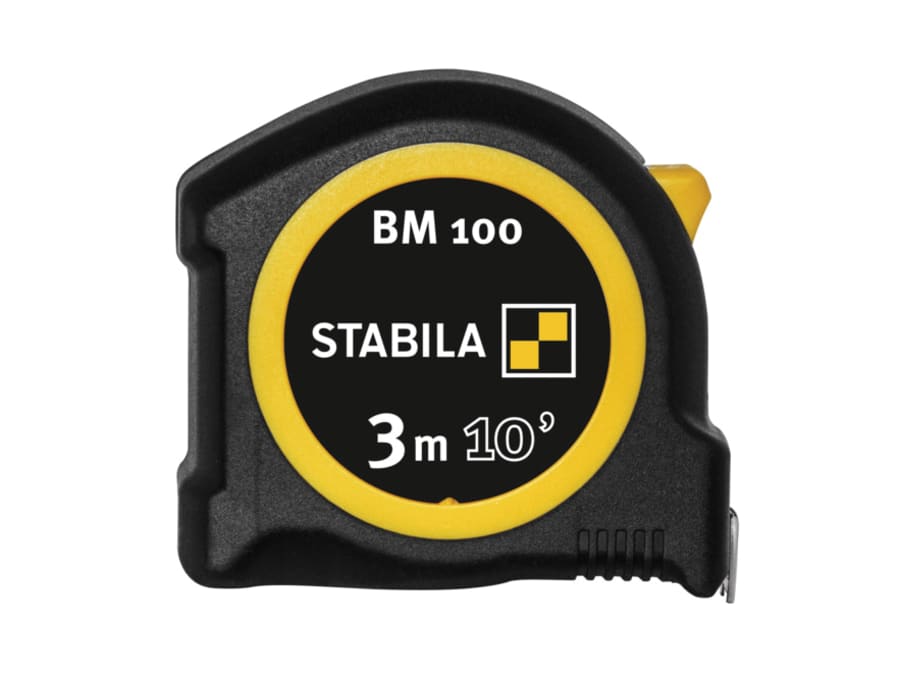 Stabila 19569 BM 100 Compact Pocket Tape 3m/10ft