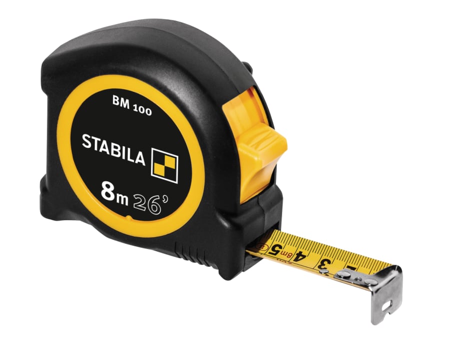 Stabila BM 100 Compact Pocket Tape 8m/26ft