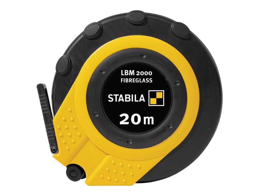 Stabila 19654 20m x 13mm Closed Case Fibreglass Tape