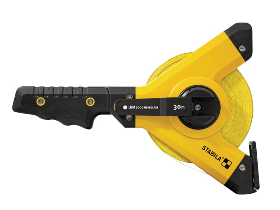 Stabila 19662 LBM 1000 30m x 13mm Fibreglass Tape Measure