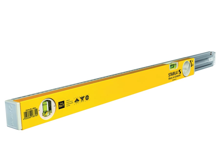 Stabila 18880 80T Telescopic Spirit Level 80-127cm