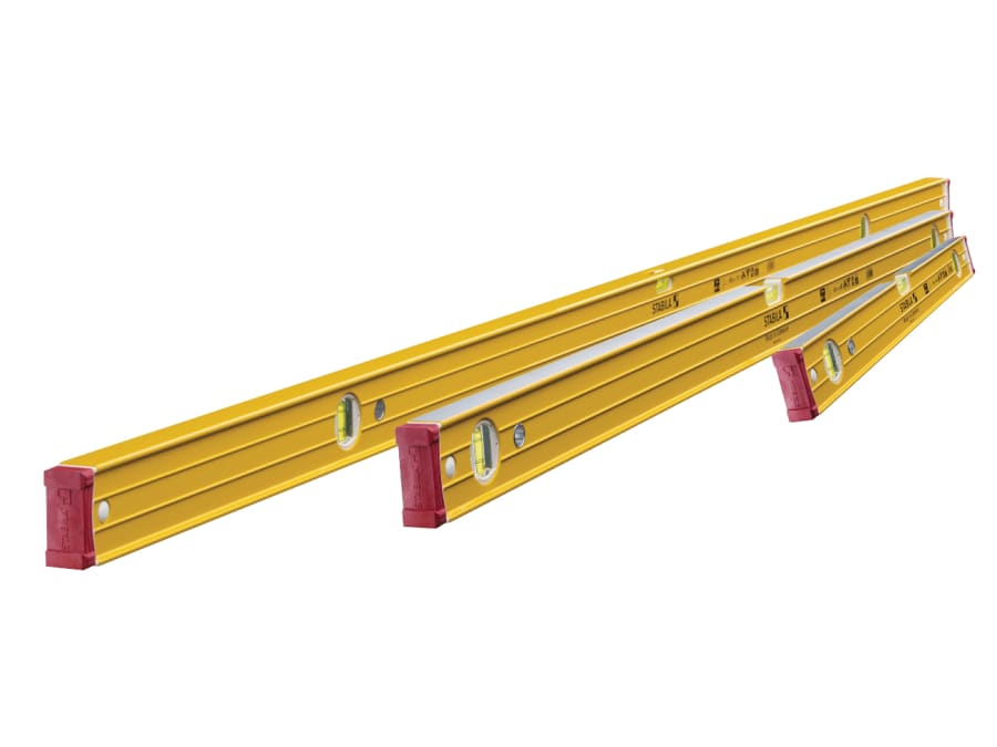 Stabila 17379 60cm 120cm & 180cm Spirit Level Set