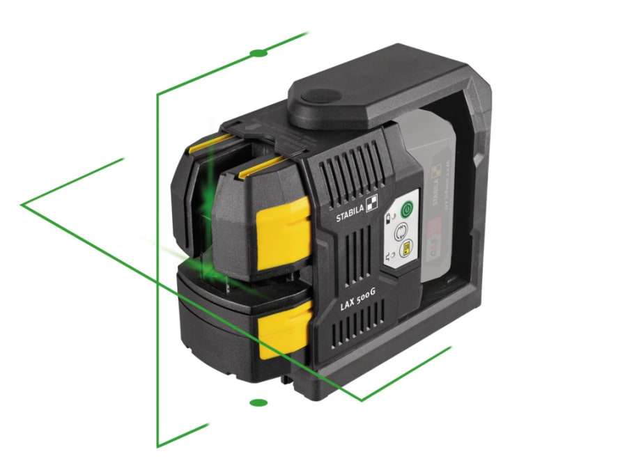 Stabila 19983 LAX 500 G Cross Line Laser with Plumb Point