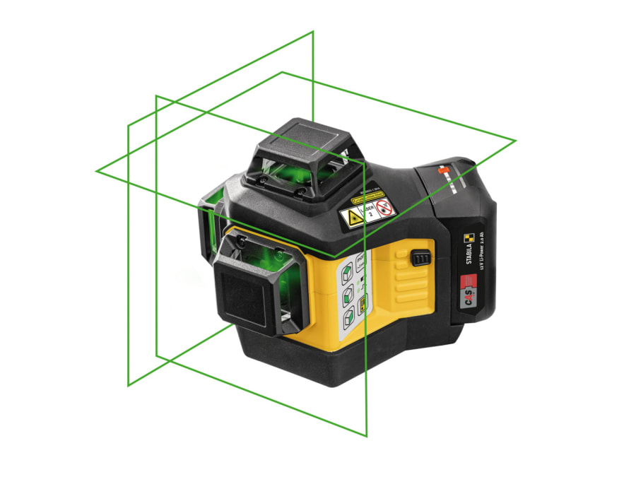 Stabila 19796 LAX 600 G Multi-Line Laser with 1 × 2.0Ah Battery