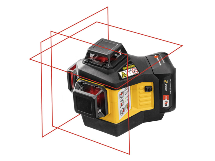 Stabila 19792 LAX 600 Multi-Line Laser 12V with 1 × 2.0Ah Battery