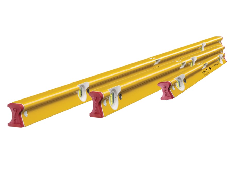Stabila 19238 R-Type 300 Spirit Level Set 3 Piece 61-183cm