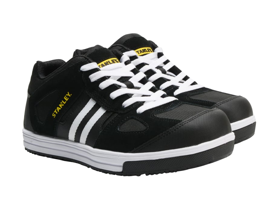 Stanley Clothing STA20051110 Safety Trainers Black/White UK 10 EUR 44
