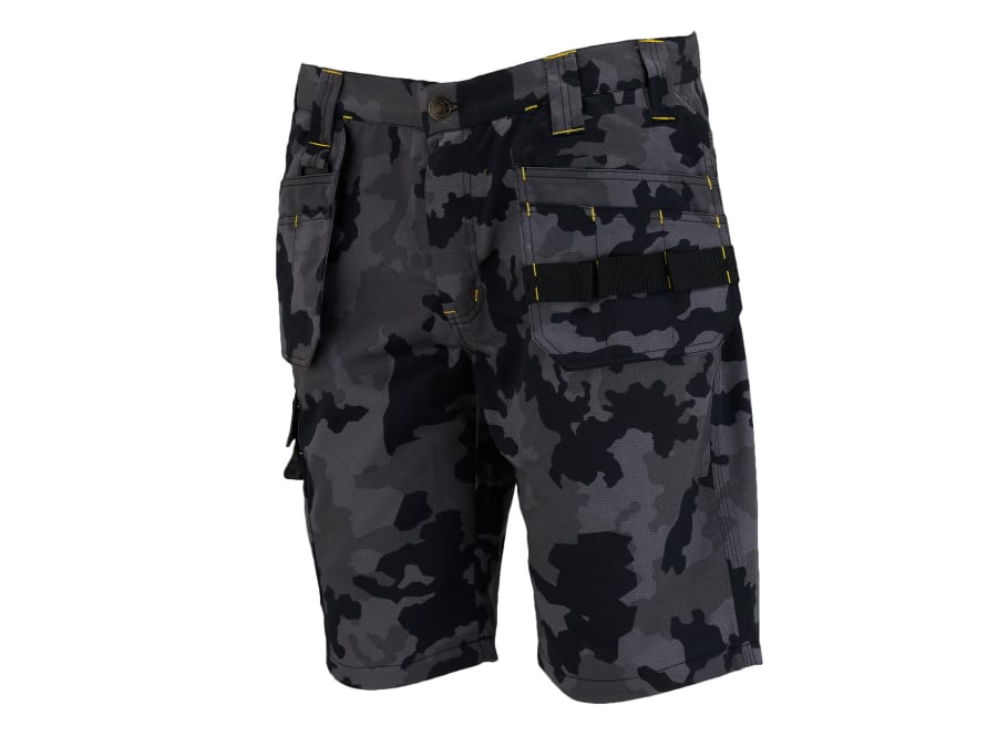 Stanley Clothing STW40058204 Holster Shorts Black Camouflage Waist 32in
