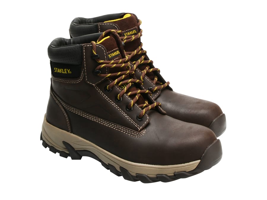 Stanley Clothing Stanley STA10025104 Tradesman Safety Boots Brown UK 10 EUR 44