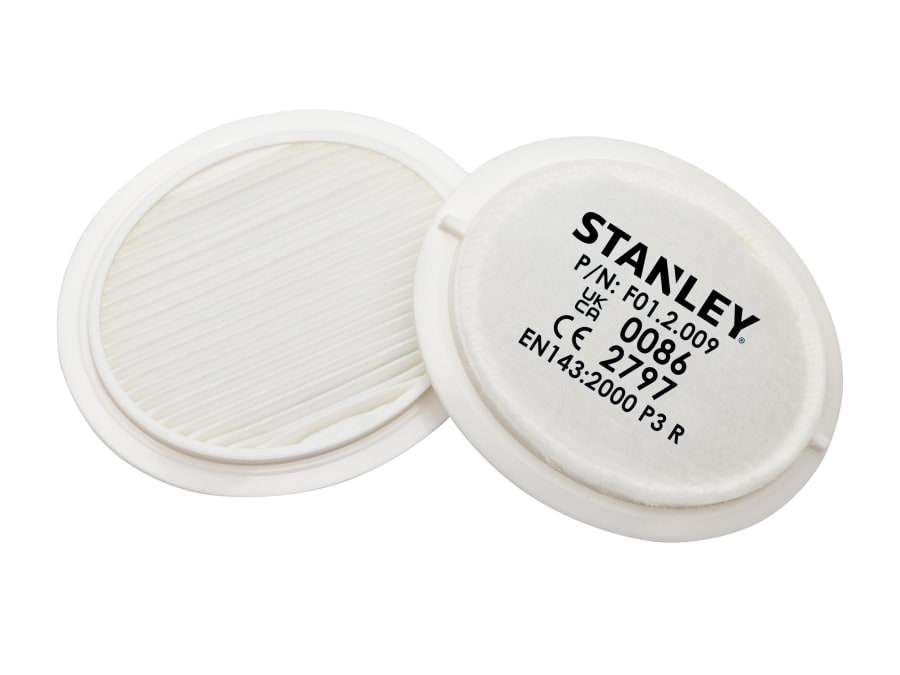 Stanley Respiration F012009GB1 P3 Replacement Filters with 2 Filters