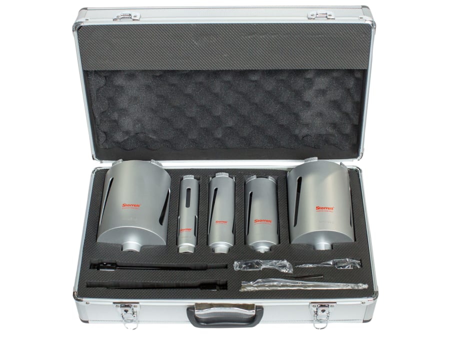 Starrett BF3265 Diamond Dri-Core Drill Set 5 Piece