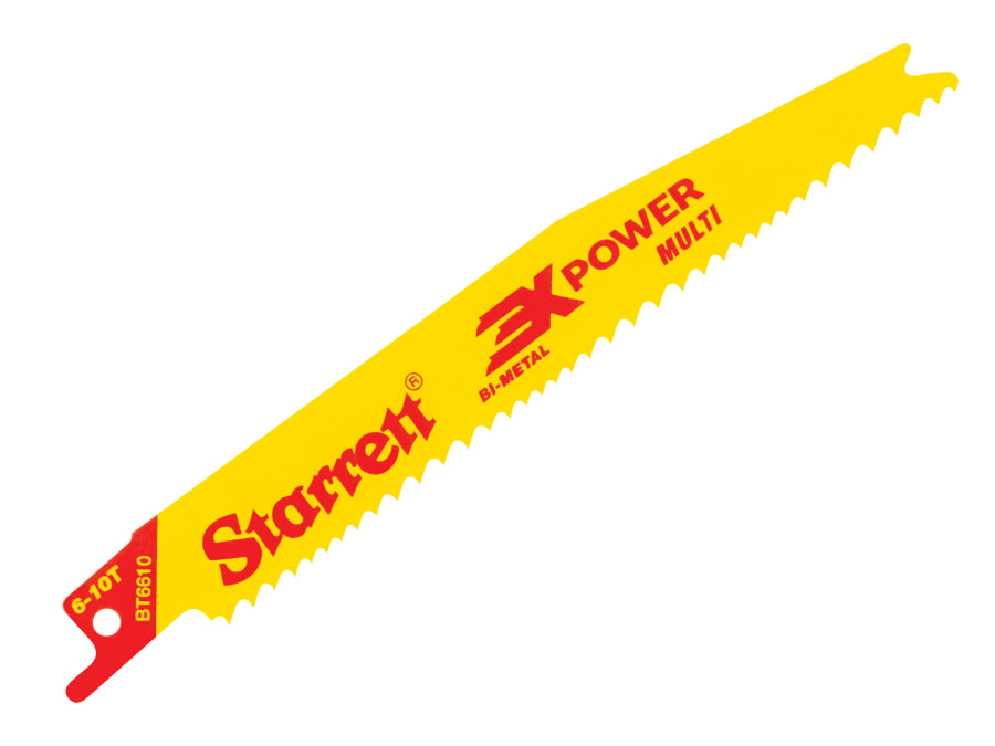 Starrett BT66105 Bi-Metal Reciprocating Blade 152mm 6-10 TPI