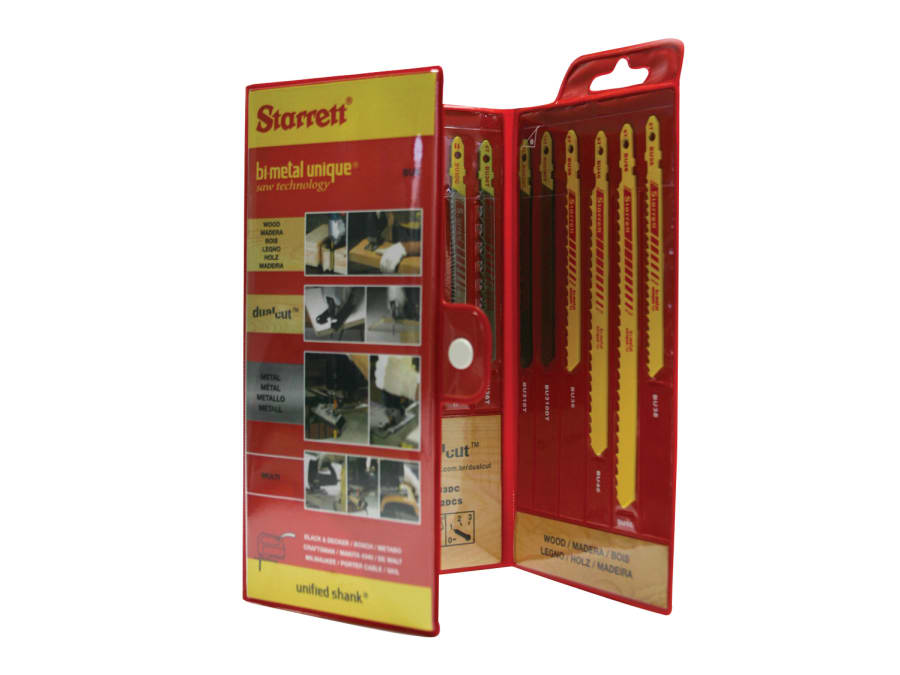 Starrett BU4 Jigsaw Blade Assortment Pack 19 Piece