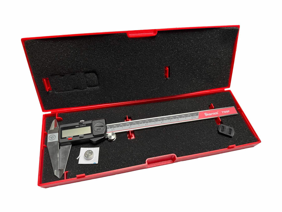 Starrett EC799BF8200 200mm Fractional Display Caliper