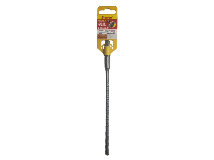 Starrett KBPS065C SDS Plus 2 Point Drill Bit 6.5x210mm