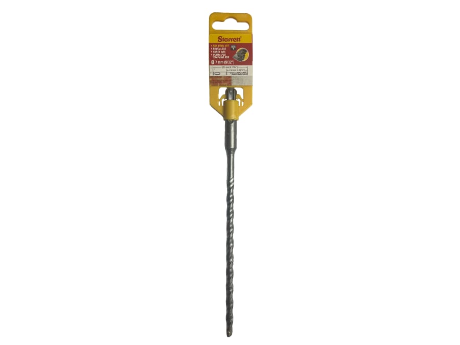 Starrett KBPS07C SDS Plus 2 Point Drill Bit 7 × 210mm
