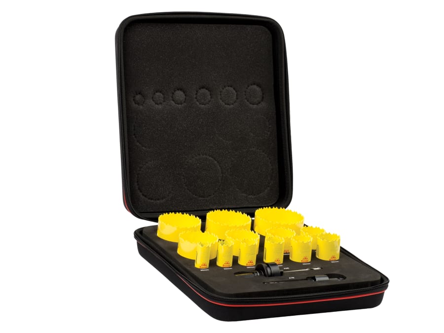 Starrett BF7024 Bi-Metal Universal Holesaw Kit 15 Piece