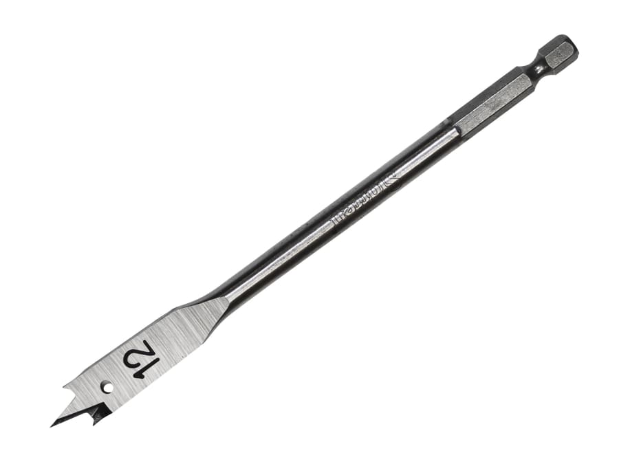 Starrett KFWD12A 12 × 152mm Flat Wood Drill Bit