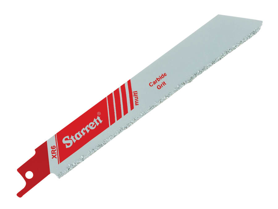 Starrett XR61 152mm Carbide Grit Reciprocating Saw Blade