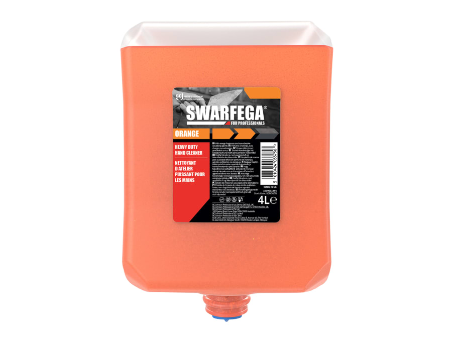 Swarfega SORC4LTR 4 Litre Orange Hand Cleaner Cartridge