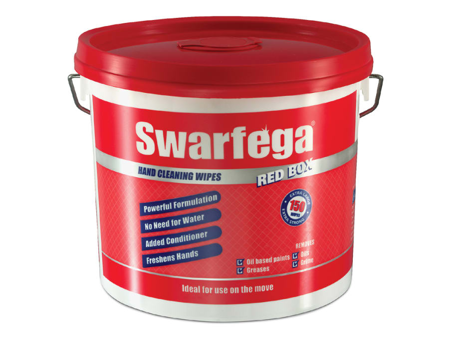 Swarfega SRB150W Orange Wipes with 150 Wipes