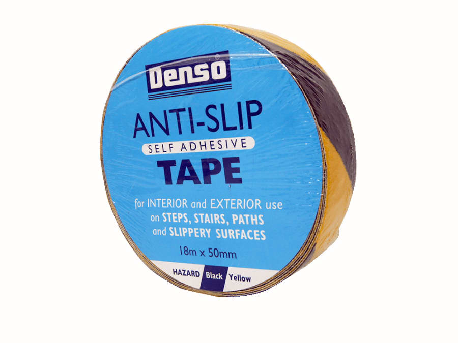 Sylglas 8622055 Anti-Slip Hazard Tape 50mm x 18m Black & Yellow