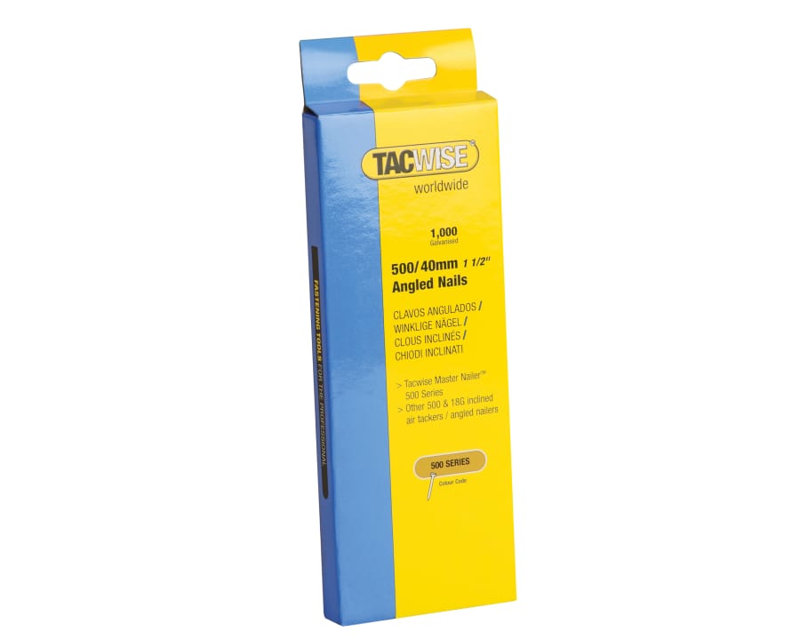 Tacwise 0483 18 Gauge 40mm Angled Nails