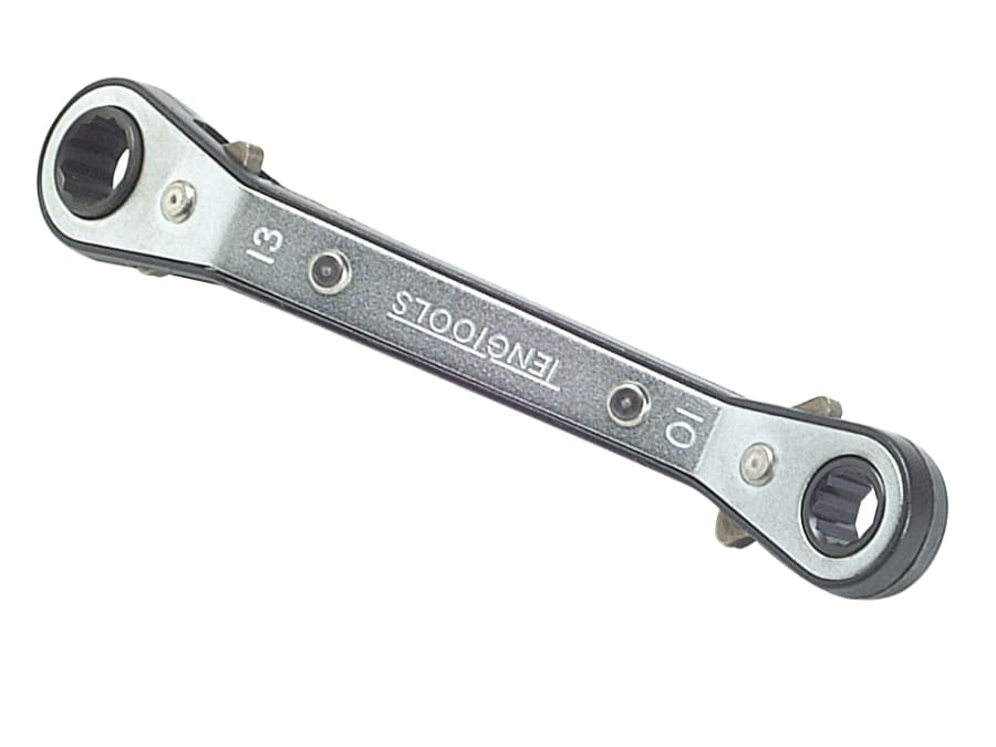 Teng 681013 10 x 13mm Ratcheting Offset Ring Spanner