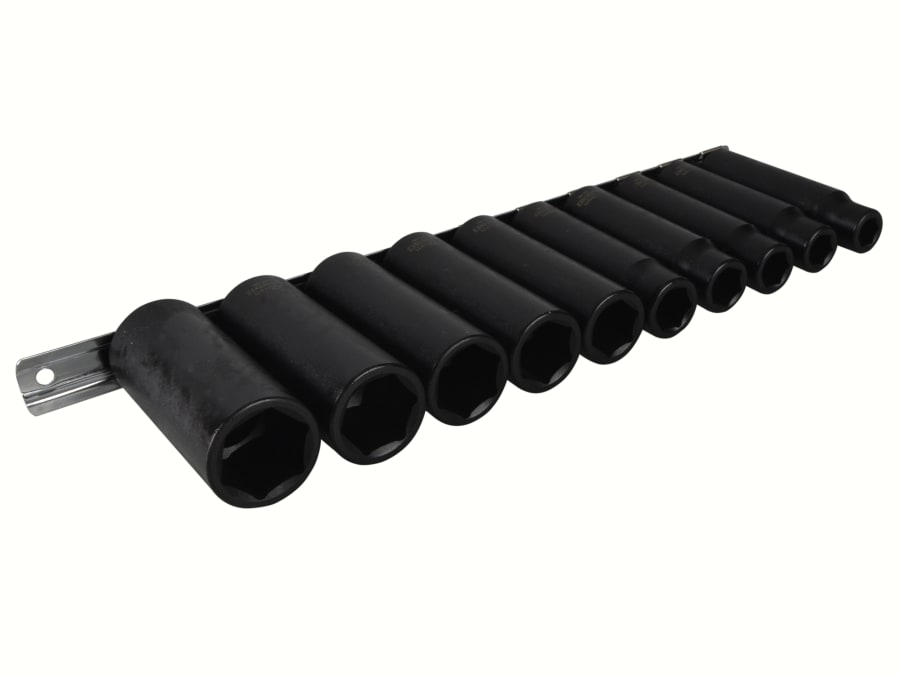 Teng 9126 1/2in Drive 10 Piece Deep Impact Socket Set