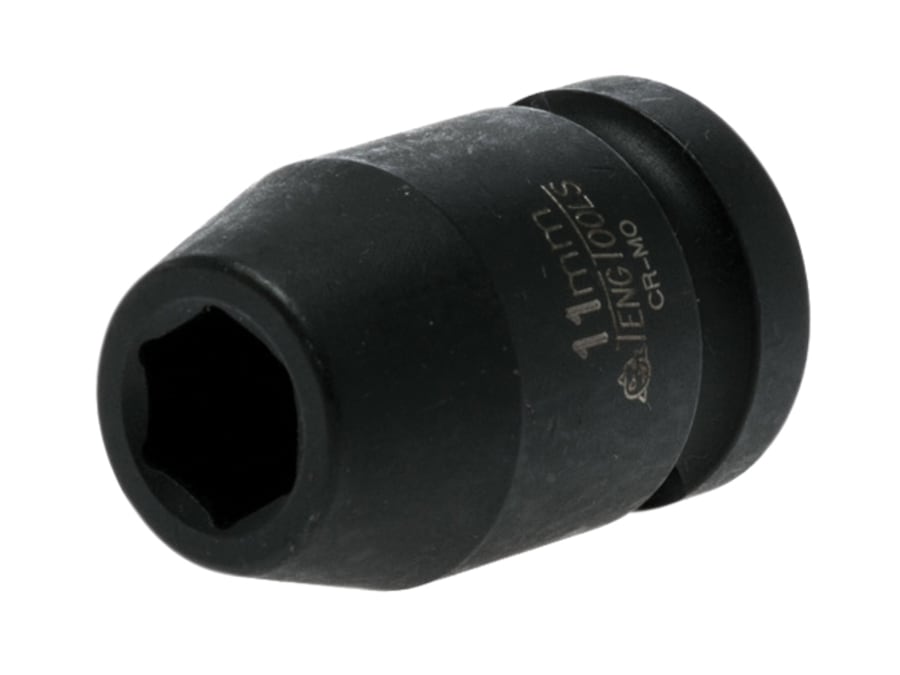 Teng 920511N 11mm 1/2in Drive 6-Point Hexagon Impact Socket