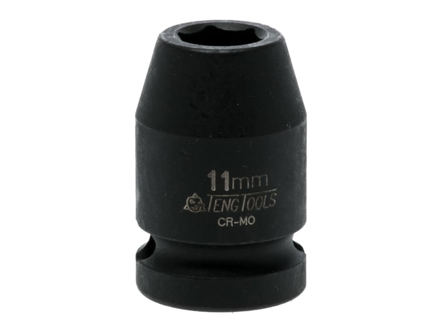 Teng 920511N 11mm 1/2in Drive 6-Point Hexagon Impact Socket