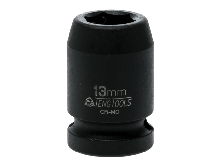 Teng 920513N 13mm 1/2in Drive 6-Point Hexagon Impact Socket
