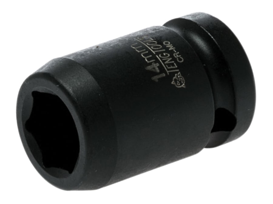 Teng 920514N 1/2in Drive 14mm 6-Point Hexagon Impact Socket